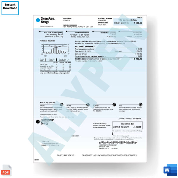 Centerpoint Energy Pay Bill