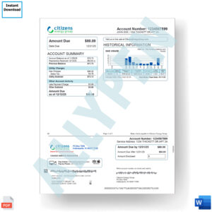 Citizens Energy Group Bill