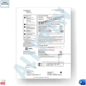 Columbia Gas of Ohio Bill