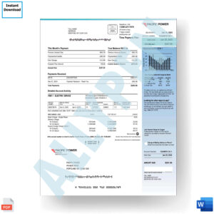 Pacific power Bill